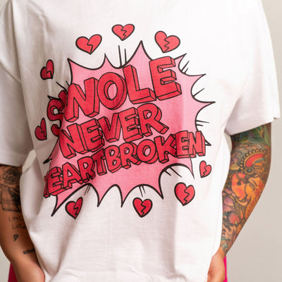 SWOLE NEVER HEART BROKEN- TEE