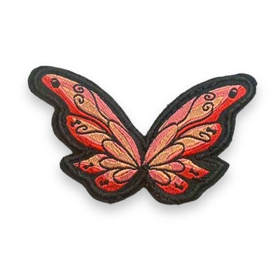 ORANGLE GYM GIRL BUTTERFLY- VELCRO PATCH