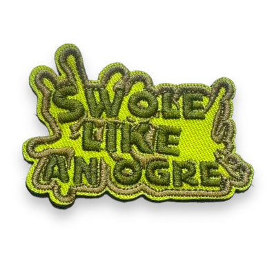 SWOLE LIKE AN OGRE- VELCRO PATCH