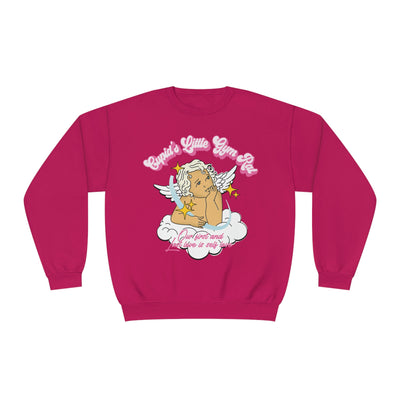 CUPID'S LITTLE GYM RAT-- CREWNECK