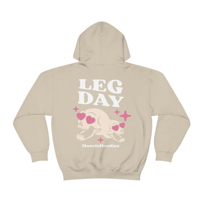 LEG DAY SKELETON- HOODIE